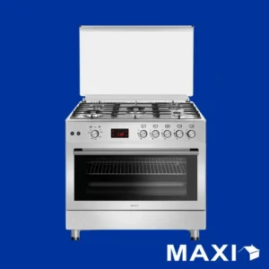 Maxi Gas Cooker 60x90 CM (5) Burners Shine Line Inox (FK963DSS)