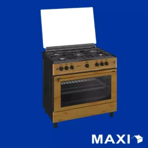 Maxi Gas Cooker 60x90 CM (5) Burners Wood