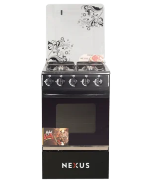 Nexus GAS COOKER BLACK GCCR-NX-5055B(4+0)