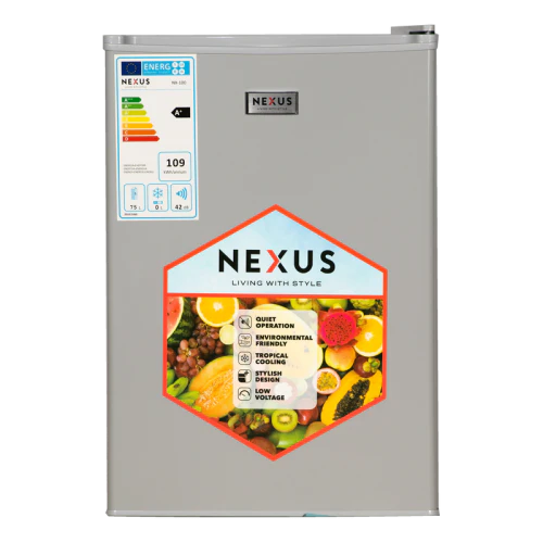Nexus NX-100 10O Litres Single Door Refrigerator Silver