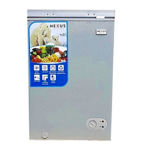 Nexus NX-150H 100 Litres Chest Freezer Silver