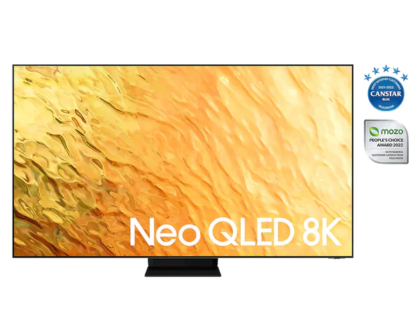 Samsung 75 Inch Neo QLED 8k Smart Tv 100% Color Volume with Quantum Dot Q-Symphony Attachable Slim One Connect Ambient Mode QA75QN800CUXKE