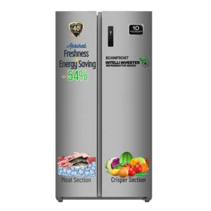 SFSBS650ME 600 Litres Side by Side Refrigerator