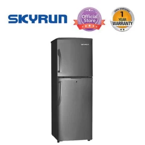 Skyrun BCD-145A 138 Litres Double Door Top Mount Refrigerator INOX