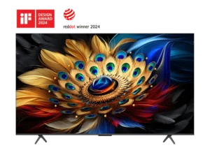 TCL 65 inches 4K Ultra HD Smart QLED Google TV 65C655 (Black)