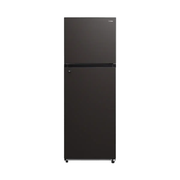 Top Mount Double Door Refrigerator - 173Ltrs Jazz Black Finish Recessed Handle MDRT237FGG28