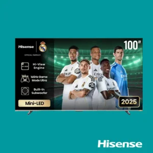 Hisense TV ULED 100 Inch U7Q 4K Smart MINI LED VRR Gaming TV