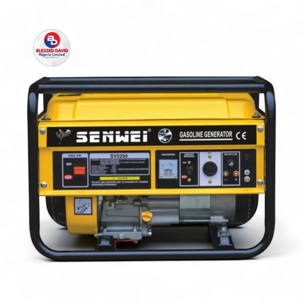 Senwei SV5200, 2.5kva (2.0kw) Manual Generator